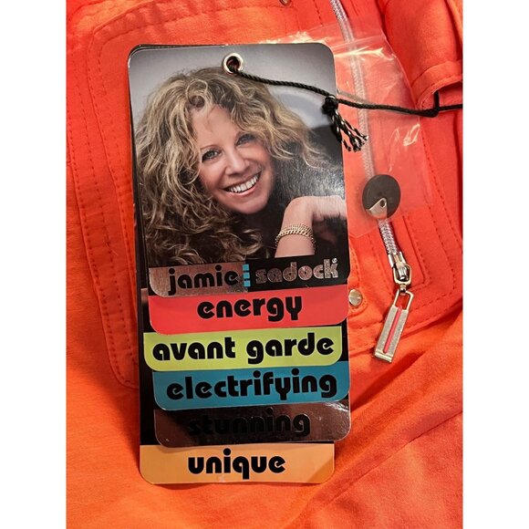 Jamie Sadock Women's Size 10 Coral Pink Lined Cargo Golf Skort Waist 31" - Picture 9 of 9